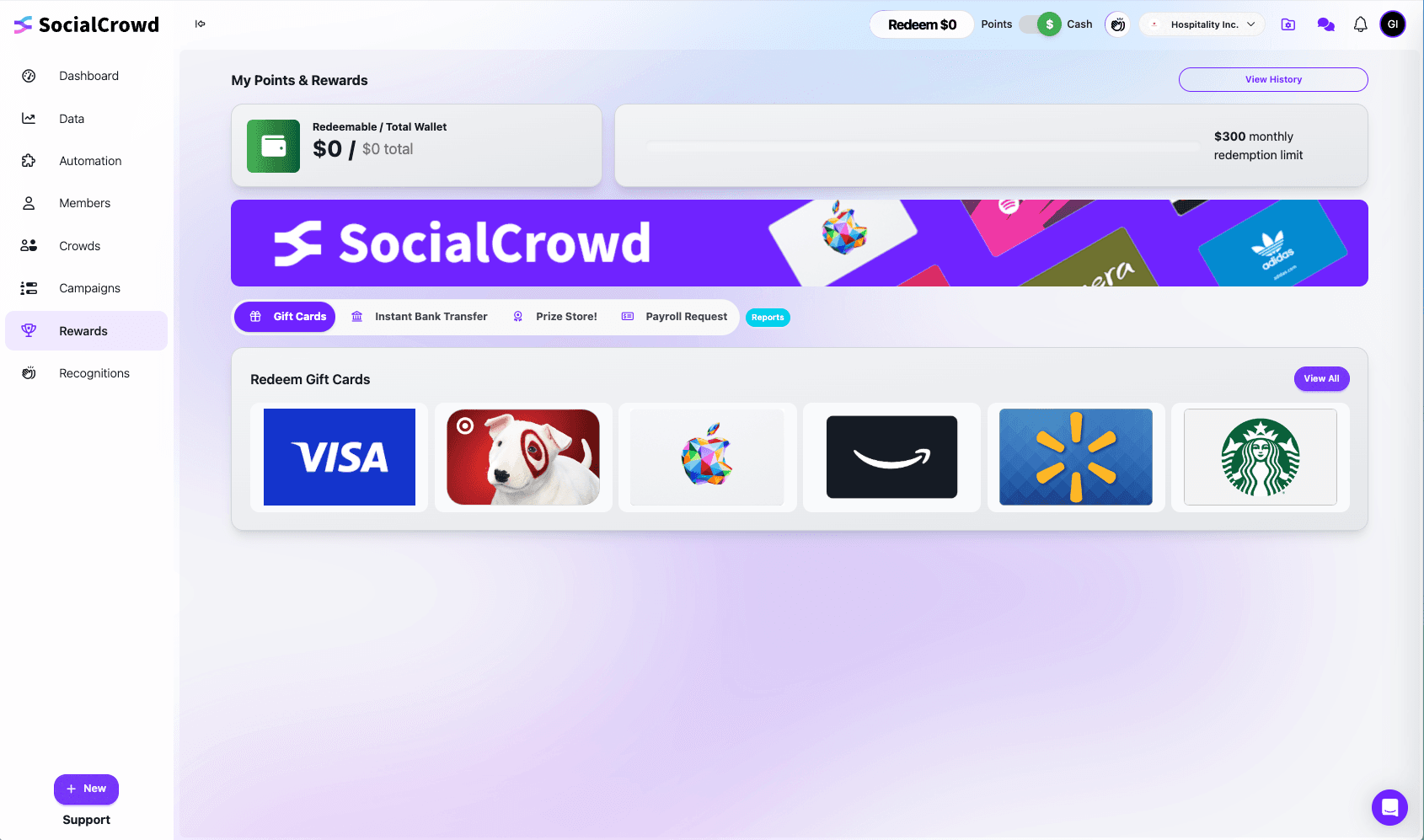 Instant Bank Transfer UI